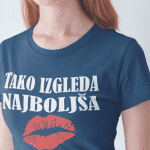 Majica Tako Izgleda Najboljša Sestra — tisk na majico