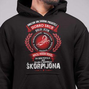Kapucar Horoskop Škorpion — tisk na majico