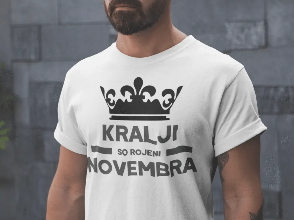 Majica Kralji So Rojeni - [MESEC PO ŽELJI] — tisk na majico