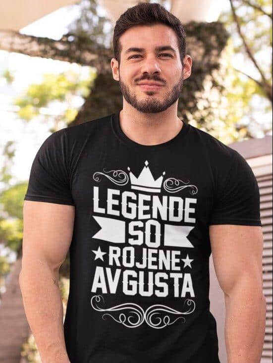 Majica Legende So Rojene [MESEC PO ŽELJI] — detajl natisa