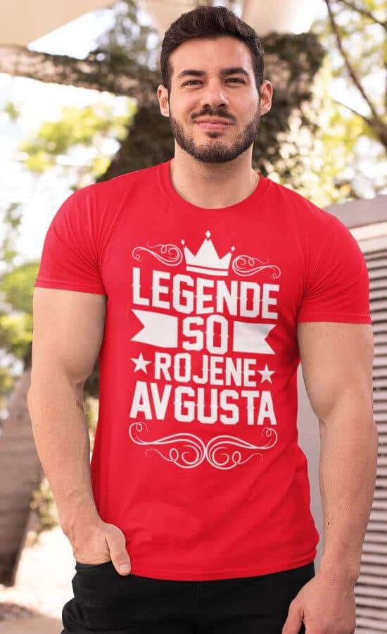 Majica Legende So Rojene [MESEC PO ŽELJI] — različica 8