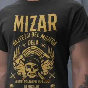 Majica Najtežji Del Mojega Dela Mizar — tisk na majico