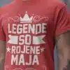 Majica Legende So Rojene - Maja — detajl natisa