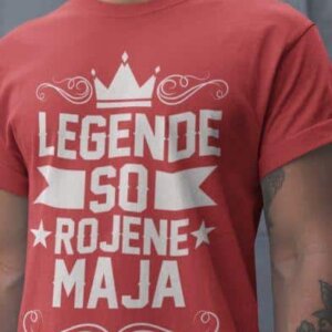 Majica Legende So Rojene - Maja — detajl natisa