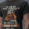 Majica Sem Voznik Tovornjaka in Oče — tisk na majico