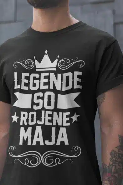 Majica Legende So Rojene - Maja — tisk na majico