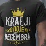 Majica Kralji So Rojeni [mesec po želji] — tisk na majico