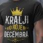 Majica Kralji So Rojeni [mesec po želji] — tisk na majico