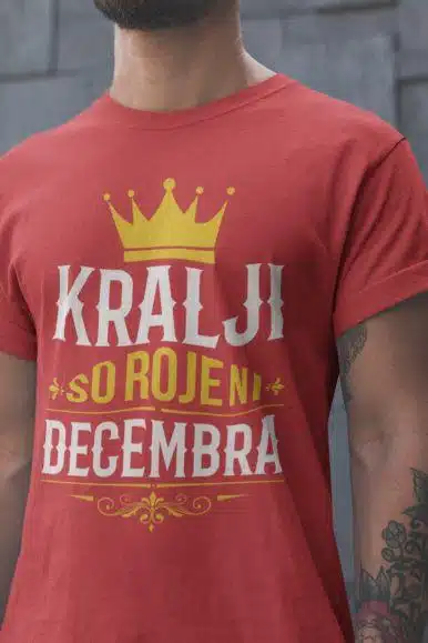 Majica Kralji So Rojeni [mesec po želji] — različica 3