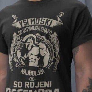 Majica Samo Najboljši So Rojeni - December — tisk na majico