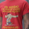 Samo Najboljši Postanejo Mizarji — tisk na majico