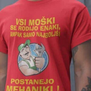 Samo Najboljši Postanejo Mehaniki — detajl natisa