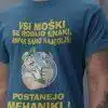 Samo Najboljši Postanejo Mehaniki — tisk na majico
