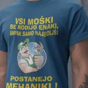 Samo Najboljši Postanejo Mehaniki — tisk na majico