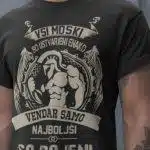 Majica Samo Najboljši So Rojeni - AVGUST — tisk na majico