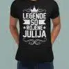 Majica Legende So Rojene Julija — tisk na majico