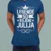 Majica Legende So Rojene Julija — detajl natisa