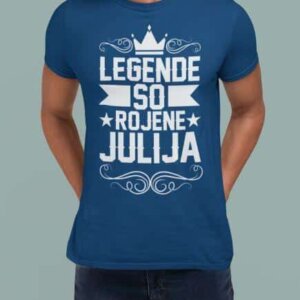 Majica Legende So Rojene Julija — detajl natisa