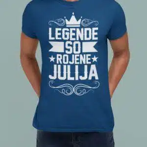 Majica Legende So Rojene Julija — detajl natisa