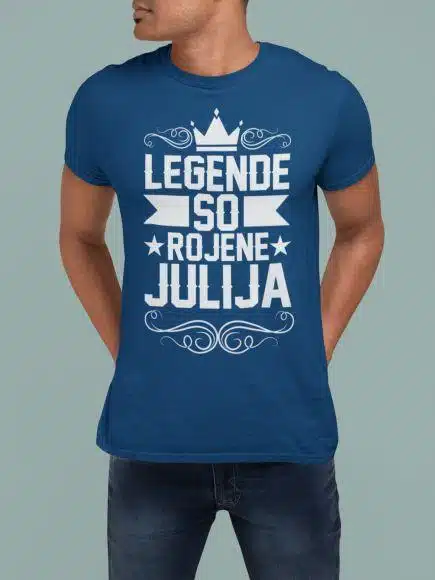 Majica Legende So Rojene Julija — detajl natisa