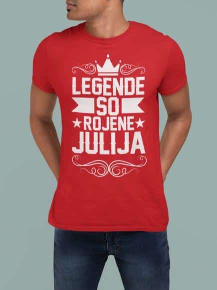 Majica Legende So Rojene Julija — različica 3
