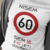 Majica Nisem 60 Sem 18 z 42 Leti Izkušenj — tisk na majico