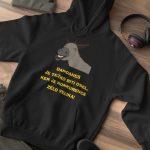 Kapucar težko je biti Osel — tisk na majico