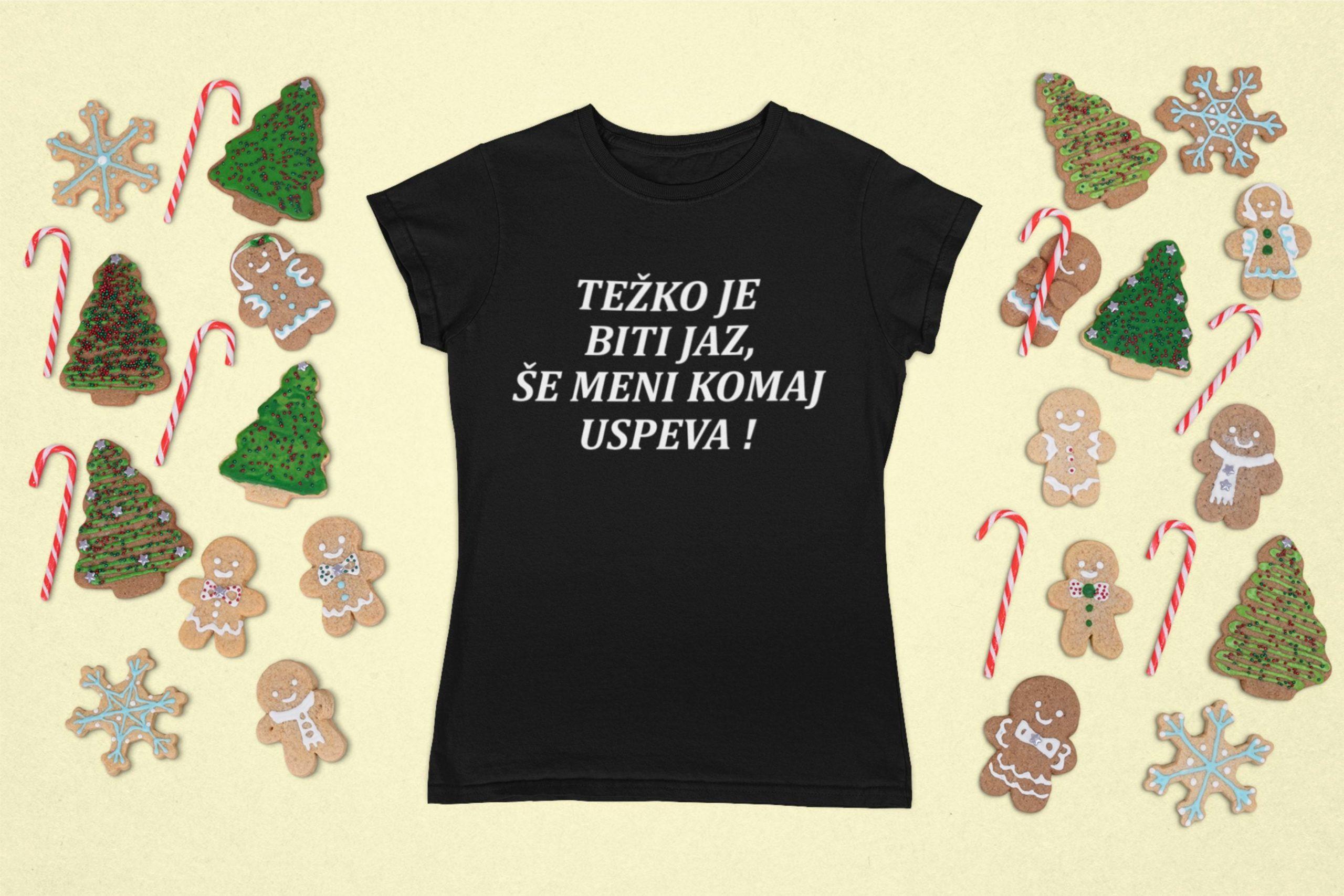 Majica - Težko je biti jaz, še meni komaj uspeva — tisk na majico