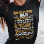 Majica Kraljice So Rojene Maja — tisk na majico