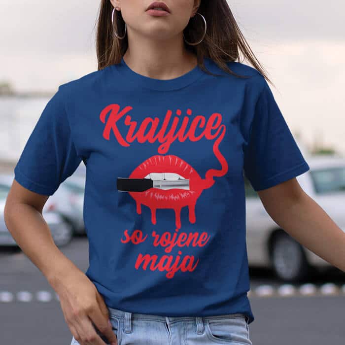 Majica Kraljice So Rojene - Maja (Šminka) — različica 3