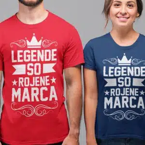 Majica Legende So Rojene - Marca — detajl natisa
