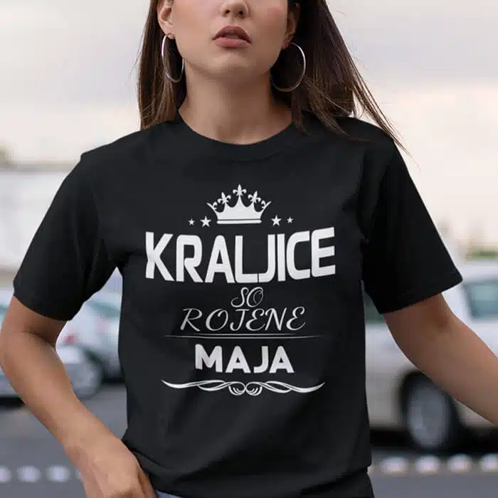 Majica Kraljice So Rojene - Maja — detajl natisa