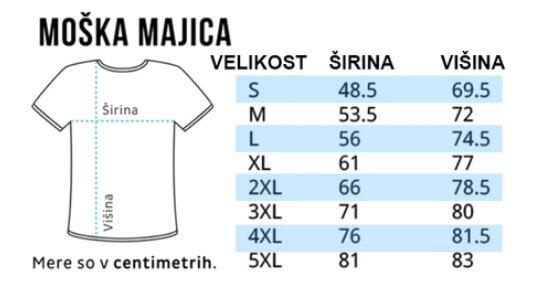 velikost majice