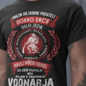 Majica Horoskop Vodnar — tisk na majico