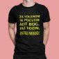 Majica - Za volanom se počutim kot Bog — tisk na majico