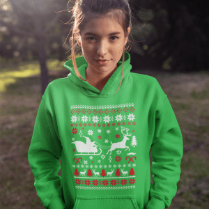 Kapucar Božiček Dirkač — tisk na majico