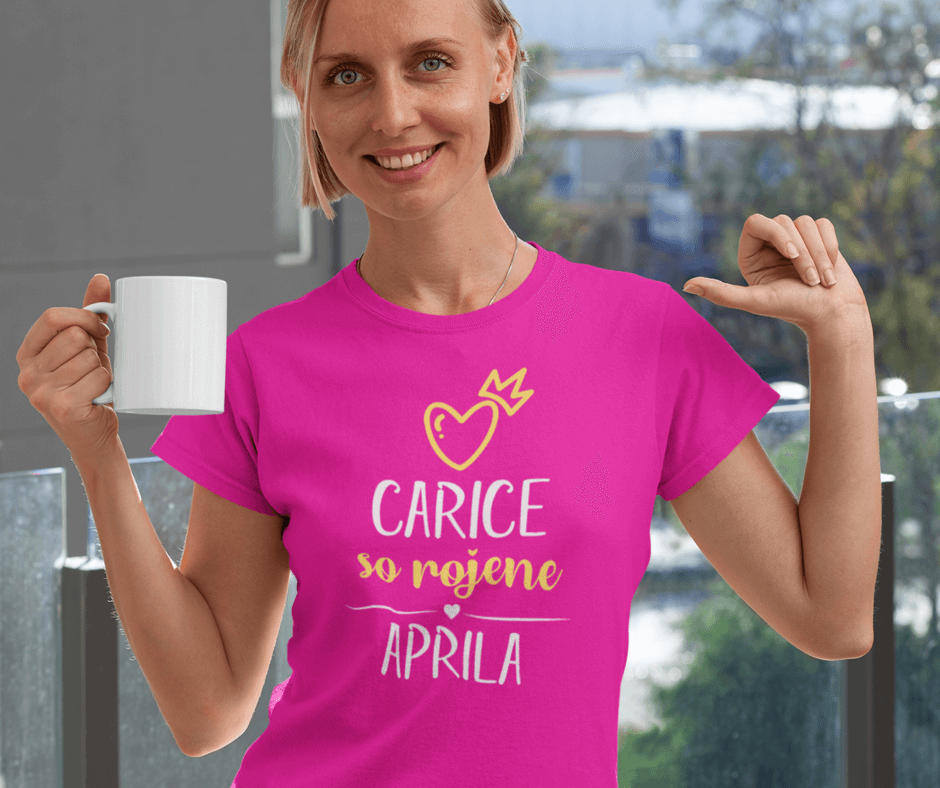 Majica Carice So Rojene Aprila (NOVO) — detajl natisa