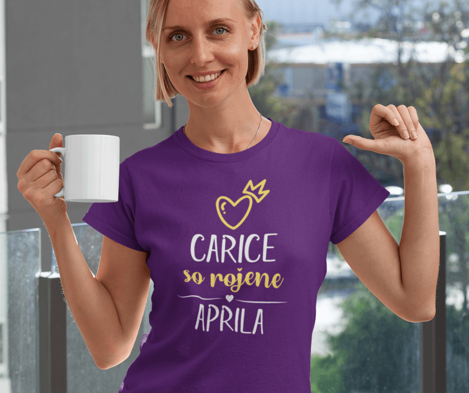 Majica Carice So Rojene Aprila (NOVO) — tisk na majico