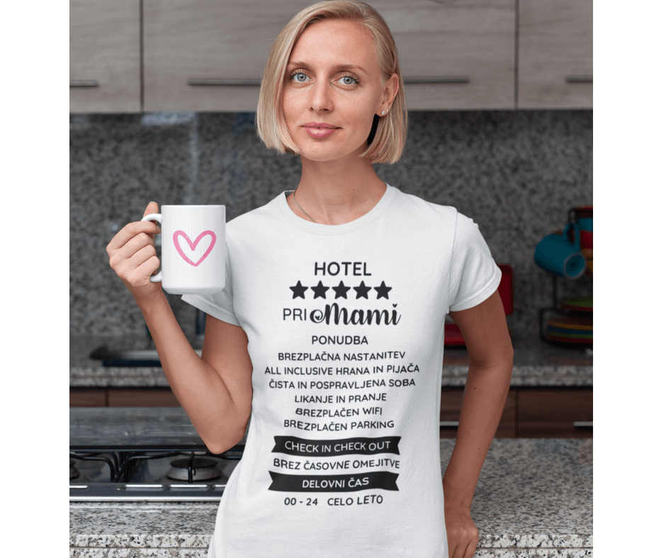 Majica - Hotel Pri Mami — različica 3