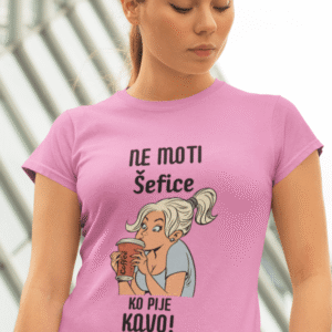 Ne moti šefice, ko pije kavo — detajl natisa