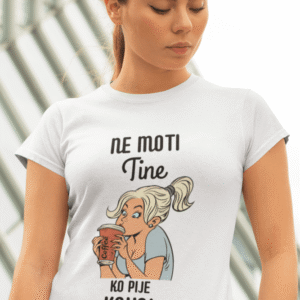 Ne moti Tine, ko pije kavo — detajl natisa