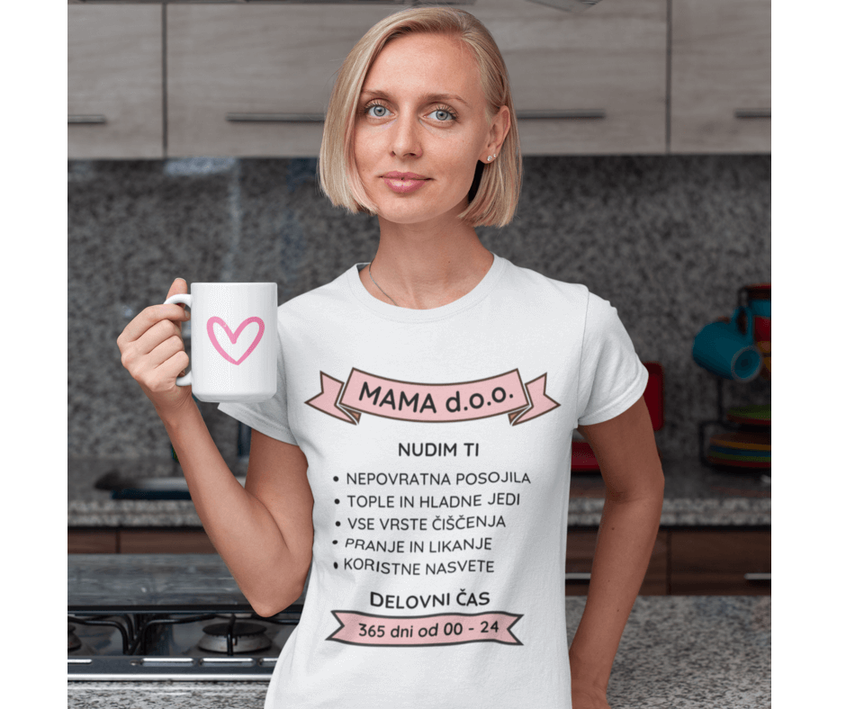 Majica - Mama d.o.o. — tisk na majico