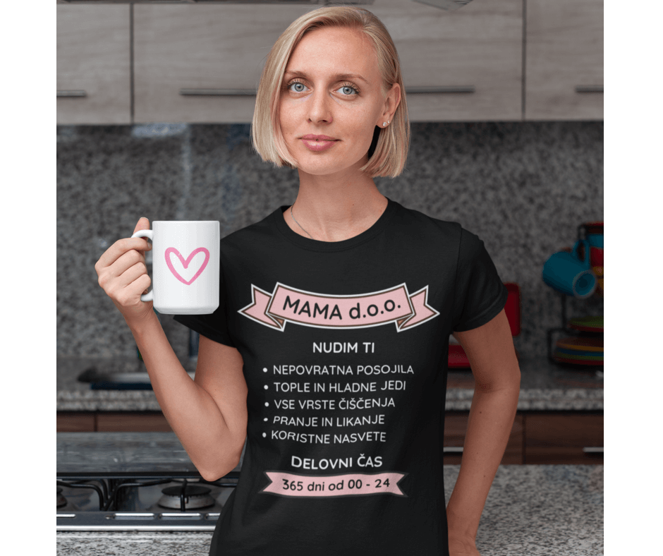 Majica - Mama d.o.o. — detajl natisa