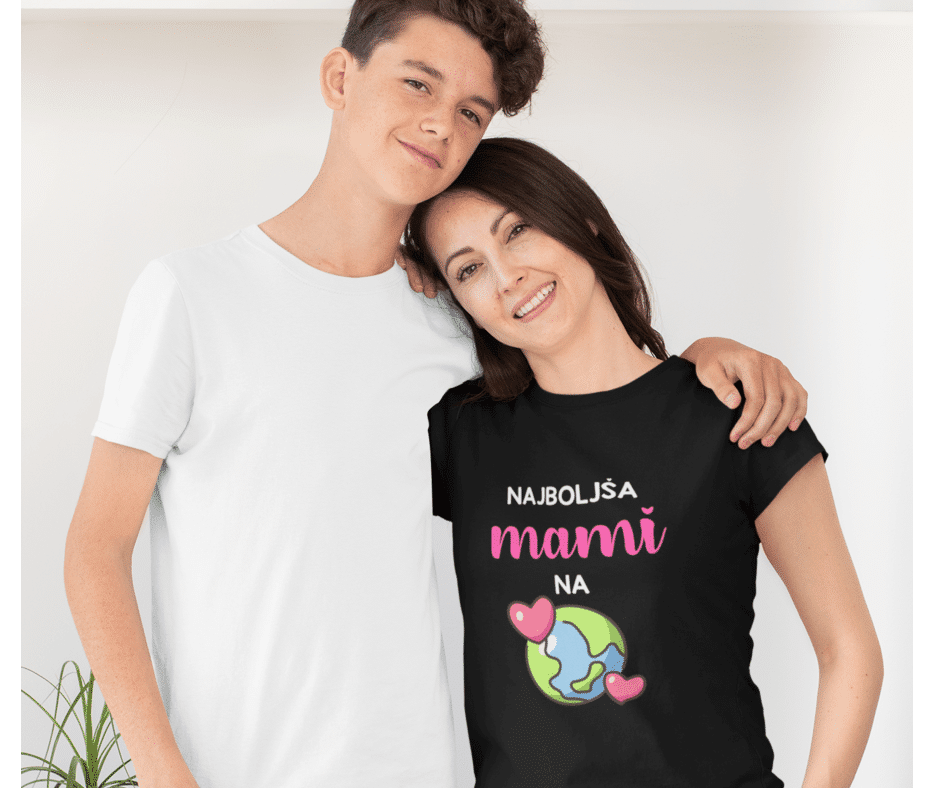 Majica - Najboljša Mami Na Svetu — detajl natisa