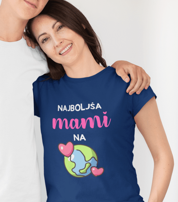Majica - Najboljša Mami Na Svetu — tisk na majico