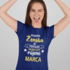 Majica Nobena Ženska Ni Popolna - MAREC (NOVO) — detajl natisa