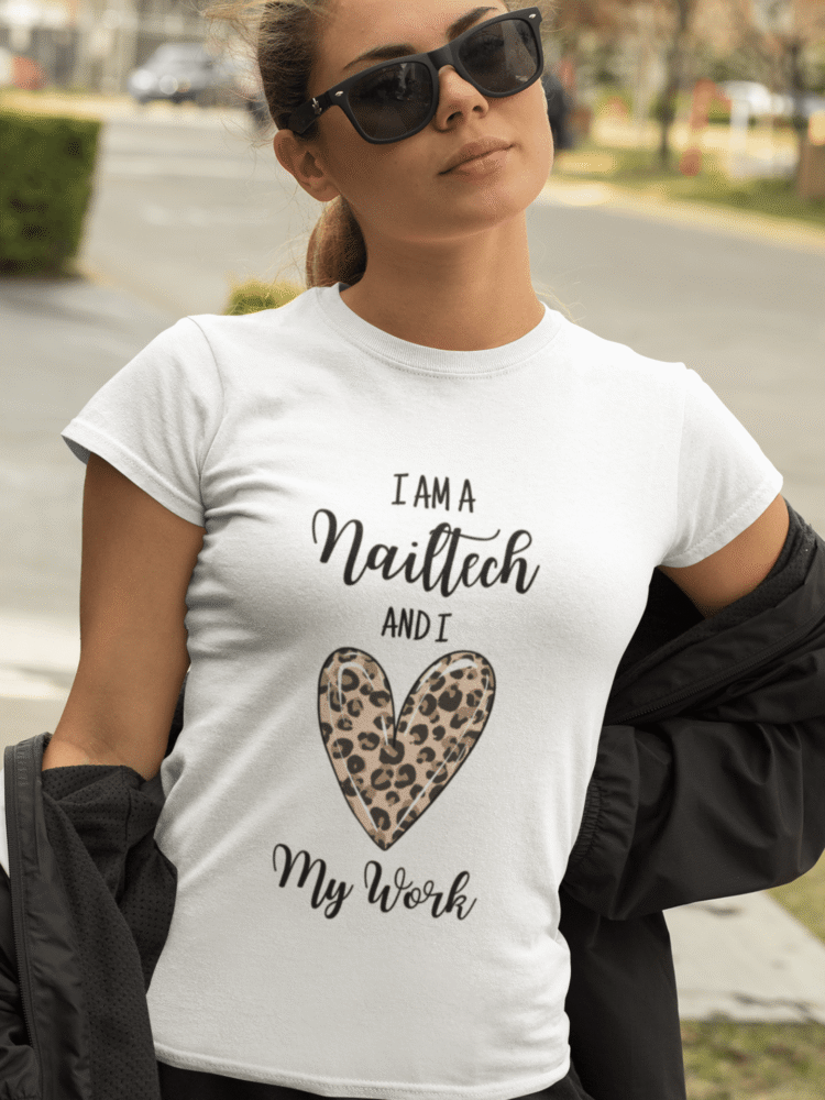 I`m A Nailtech And I Love My Work — detajl natisa