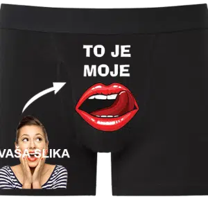 Moške boksarice - To Je Moje — tisk na majico