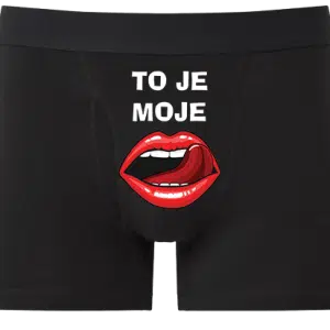 Moške boksarice - To Je Moje — detajl natisa