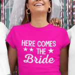 Majica Za Nevesto - Here Comes The Bride — tisk na majico